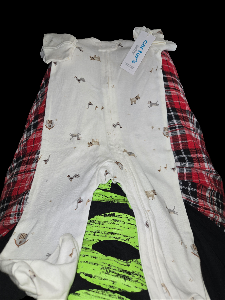 Carter's long sleeve footed sleeper