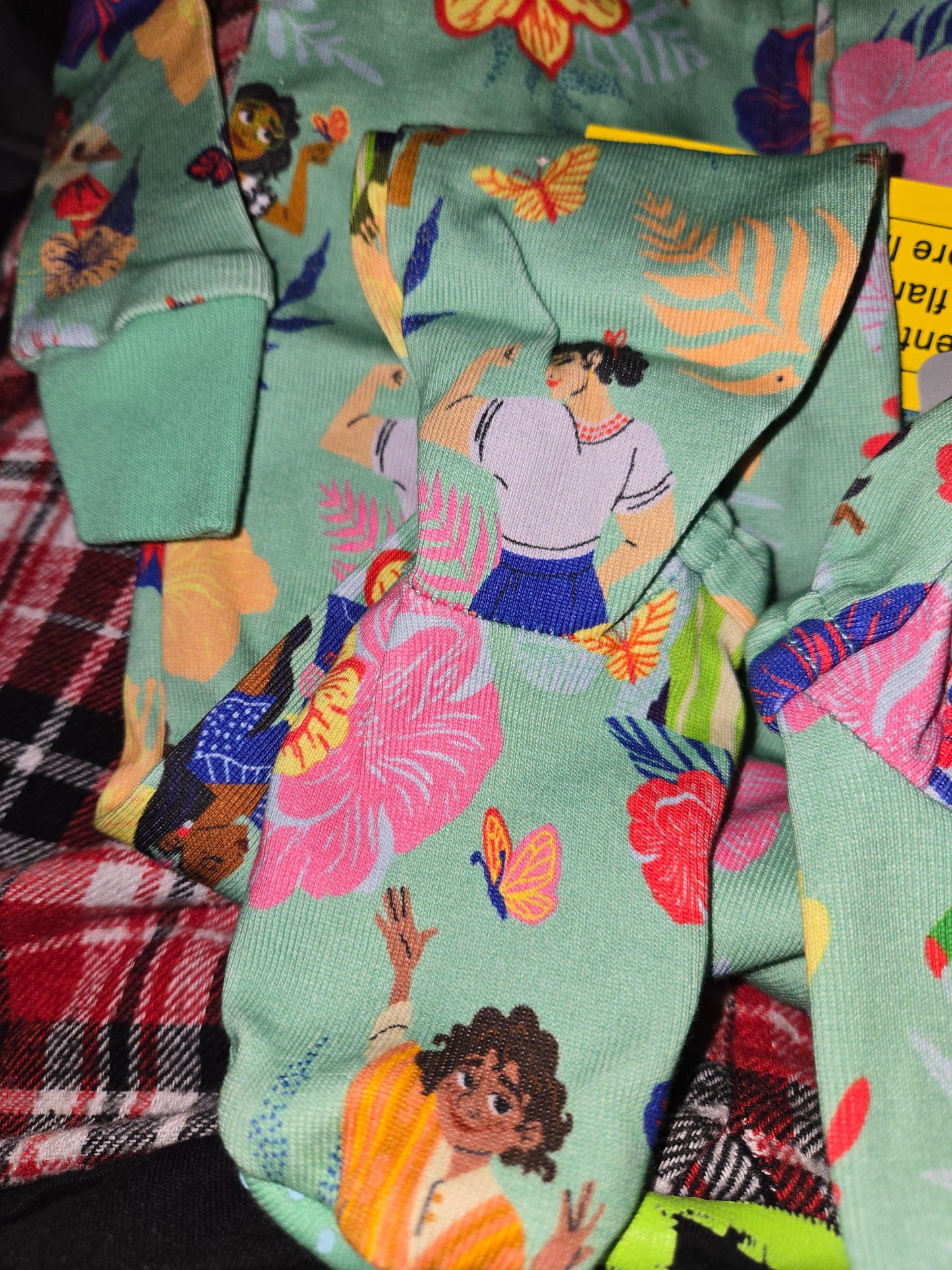 Disney Encanto footed infant pajamas