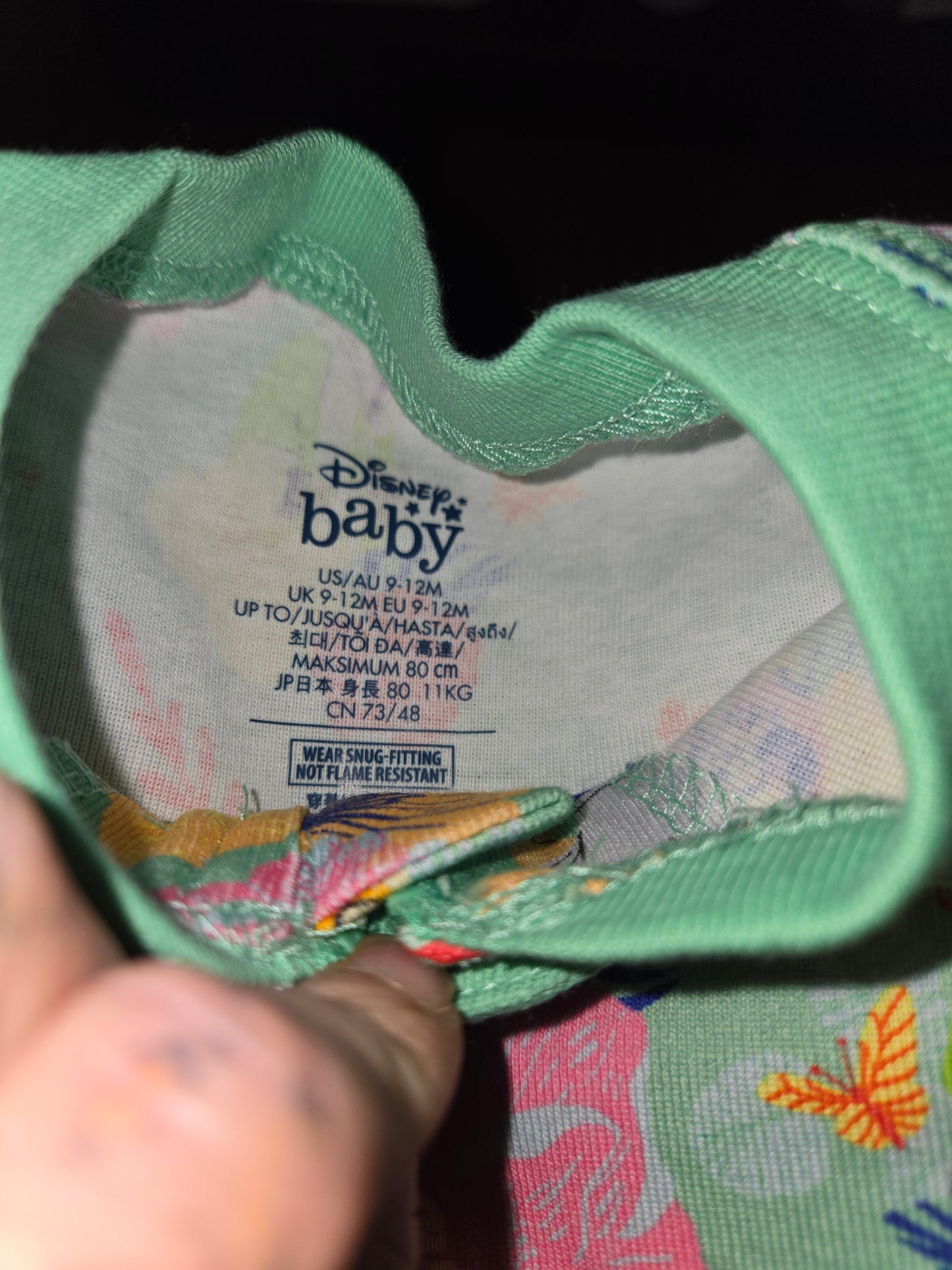 Disney Encanto footed infant pajamas
