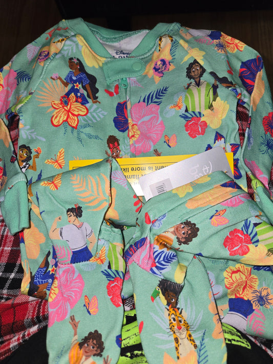 Disney Encanto footed infant pajamas